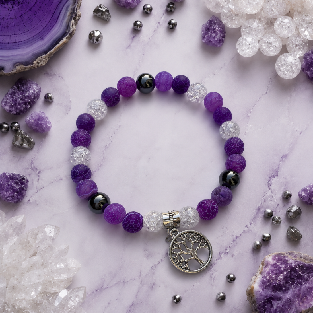 ★★★★★ 1 avis - Bracelet Celestya – Arbre de Vie – Apaisement & Protection