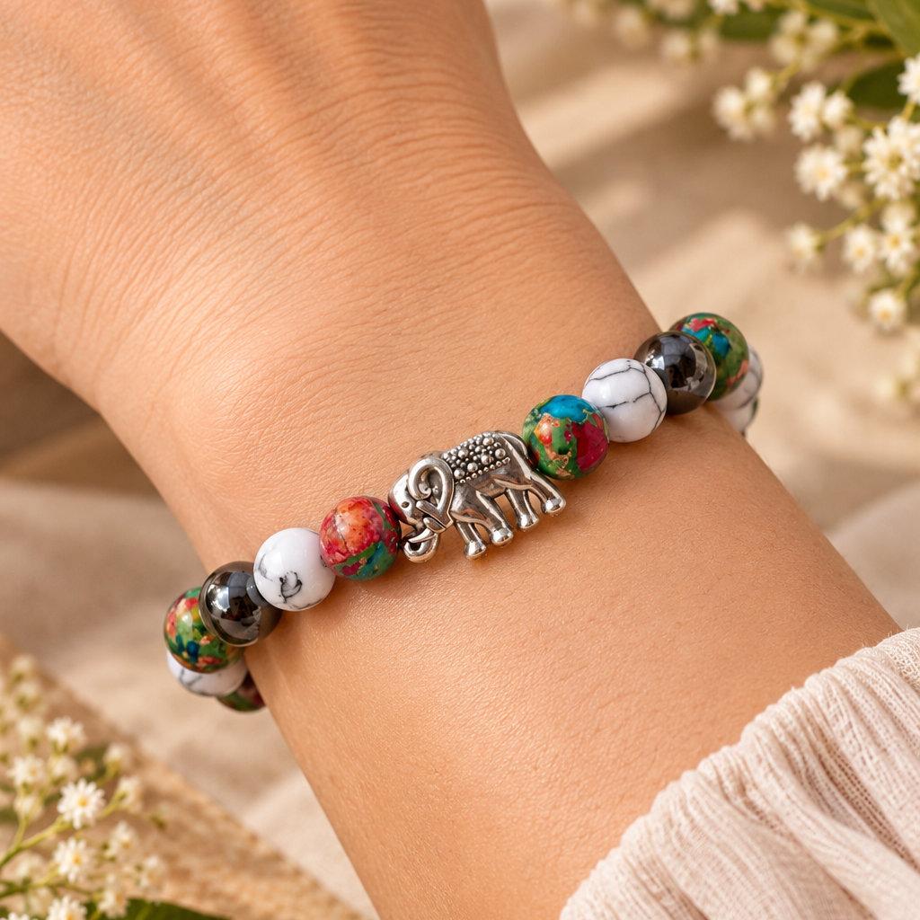 Bracelet Terra Gardian — Protection, Ancrage, Force, Sérénité