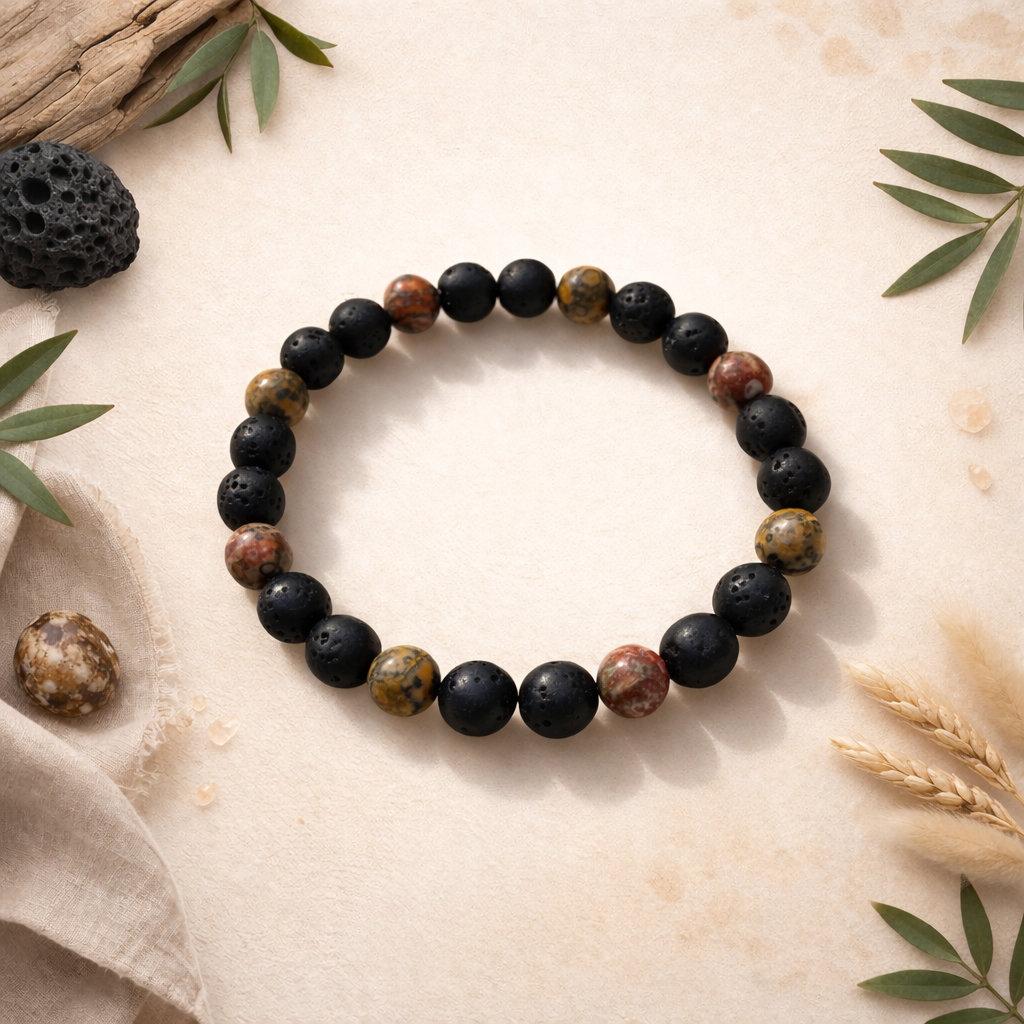 ★★★★★ 3 avis - Bracelet Terra Instinct – Ancrage & Force