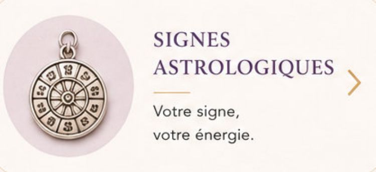 Pendentifs - Signes Astrologiques